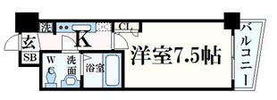 三ノ宮駅 徒歩9分 7階の物件間取画像